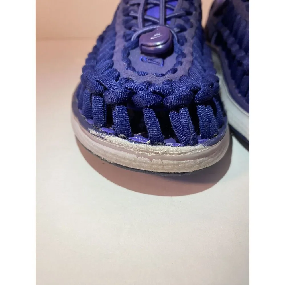 KEEN UNEEK Bungee‎ Sandals Purple Women's Size 6 Paracord Water Hiking Beach